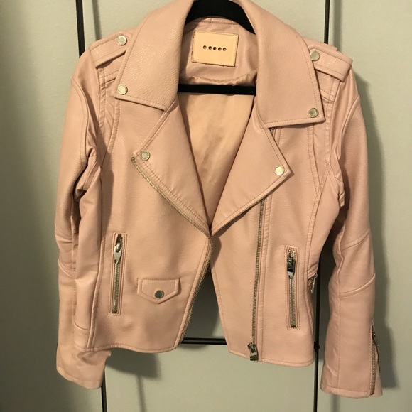 Blank NYC Jackets & Blazers - Blank NYC Faux Leather Moto Jacket